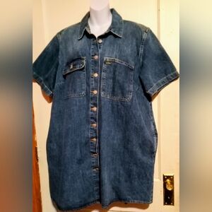 🛍️ BUNDLE ONLY 🛍️Universal Thread Blue Denim Shirt Dress